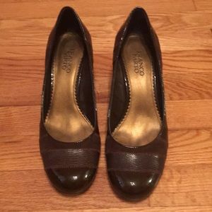 Franco Sarto Brown Pumps